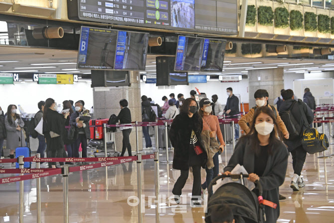[포토]"시행전에 나가자" 日 입국제한에 유학생·취업자 출국 러시
