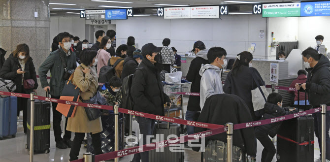 [포토]내일부터 한일 오가는 국적 항공사는 대한항공 하루 1대꼴