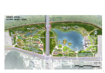 대전 도안 호수공원, 녹지중심 열린공간으로 변경된다