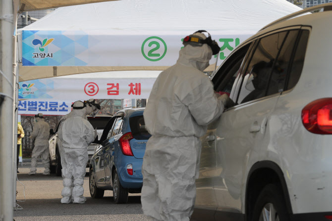 세계 주목한 韓 드라이브 스루 검사, 10분이면 '끝'