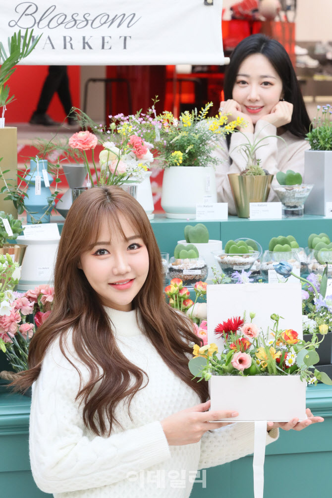 [포토]유럽 감성 플라워 팝업 마켓