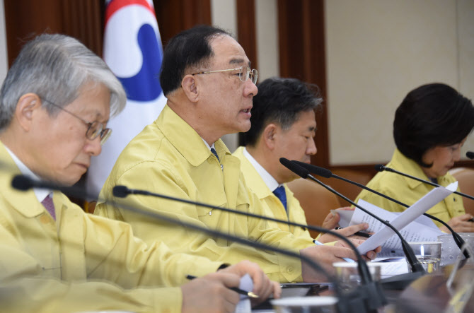 홍남기 "항공업 착륙료 즉시 감면…정류료 3개월 면제"