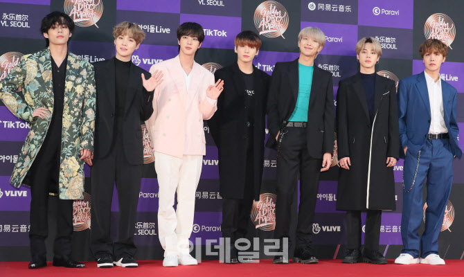 BTS 인기에…국내 공연 해외 관객 티켓 판매액 34% 증가
