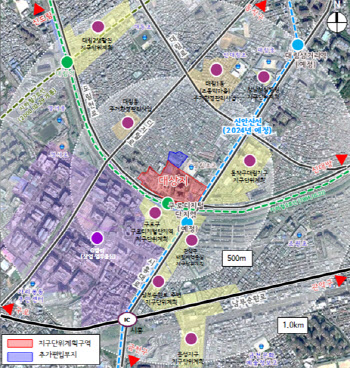 BYC마트부지 편입 등 대림동 일대 활성화