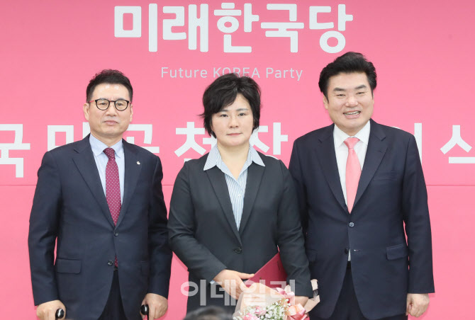 공천장 받은 '비례 5번' 조수진 전 동아일보 논설위원                                                                                                                                      