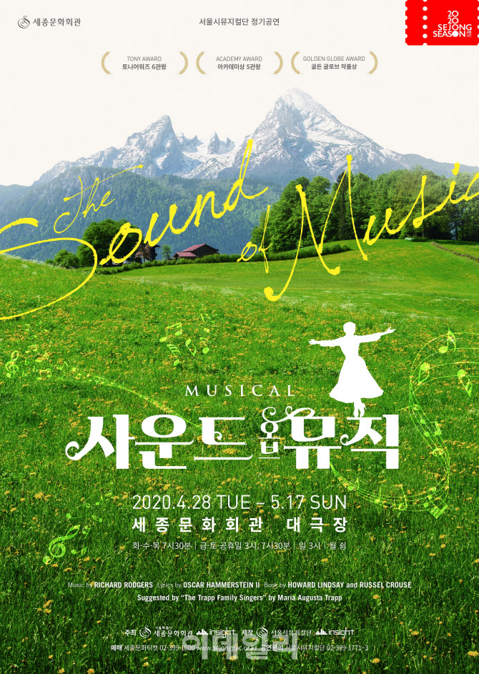 뮤지컬 '사운드 오브 뮤직' 코로나19 여파로 개막 잠정 중단
