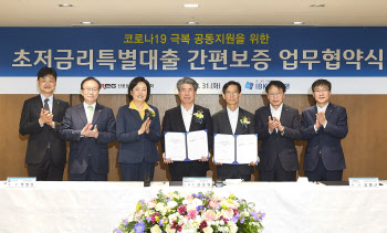 기업銀-중기부, 소상공인 신속금융지원 '초저금리대출 간편보증 업무' 시행