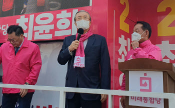 김종인, 통합당 의석 목표 묻자…“함부로 얘기 못 해”