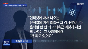 "MBC, 윤석열에 초점"..진중권, '신라젠 사건' 수사 방해 유감