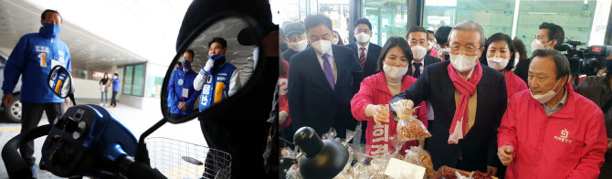 공식선거운동 첫 주말…민주 수도권·통합 PK 민심잡기