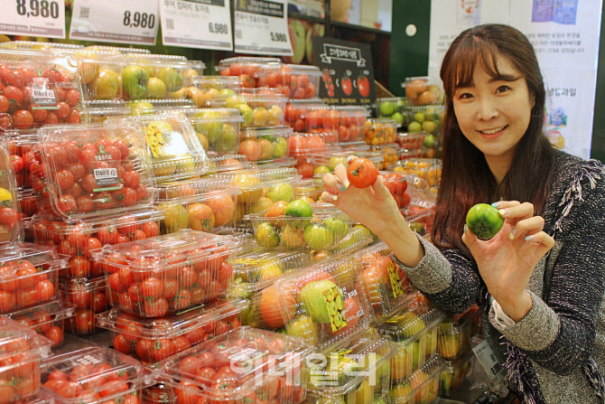 [포토] 롯데마트, 프리미엄 토마토 특가판매