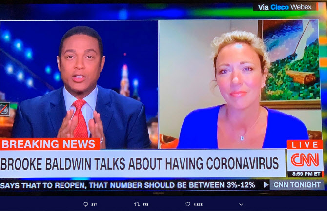 CNN 앵커가 전한 '코로나19' 투병기…"공포심과 외로움"