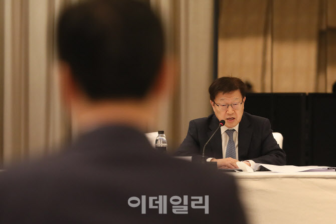 [포토]김영주 회장, 신남방 비즈니스 연합회 제5차 회의