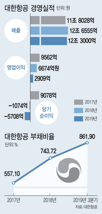 대한항공 금융지원 임박…2조원 지원책 나오나