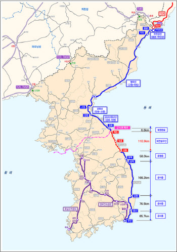 사업비 2.8조원 '동해북부선' 본격 추진