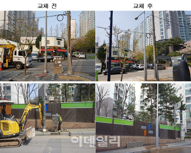 [동네방네]양천구, '가로등주 일체형 분전반' 설치