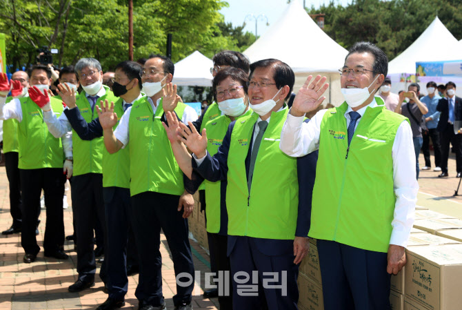 [포토] 농협, 우리농축산물로 국민활력 충전