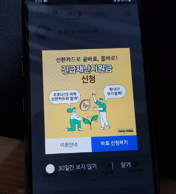 '10분이면 입금까지 완료'…재난지원금 신청해보니