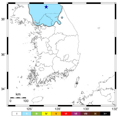 북한 강원 평강서 규모 3.8 지진…올해 한반도 지진 중 최대(종합)