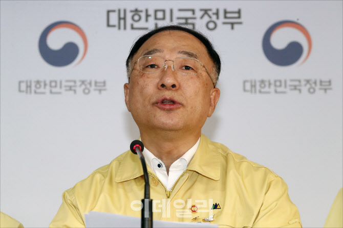 경제정책방향 발표하는 홍남기 부총리                                                                                                                                                               