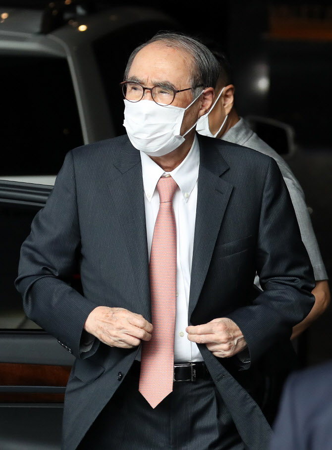 이홍구 전 국무총리, 정기선 결혼식 참석                                                                                                                                                                  