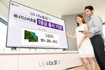 LG전자 '나노셀 TV' 에너지 소비효율 1등급 획득