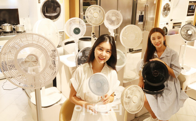 서큘레이터, 여름 히트 가전제품                                                                                                                                                                    