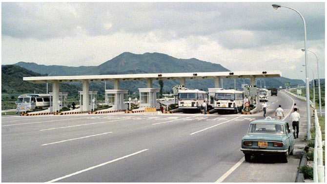  경부고속道 초기 '서울 톨게이트'                                                                                                                                                        
