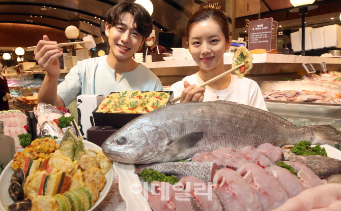 신세계백화점, '민어 통세트' 선보여                                                                                                                                                      