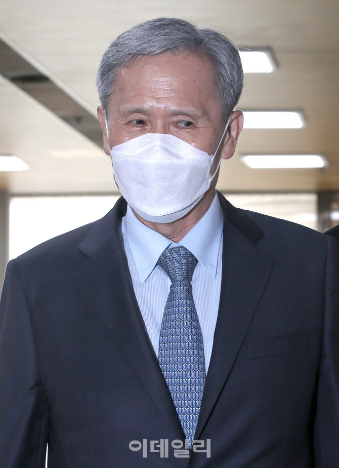 김관진 전 국가안보실장, 항소심 공판 출석                                                                                                                                                          