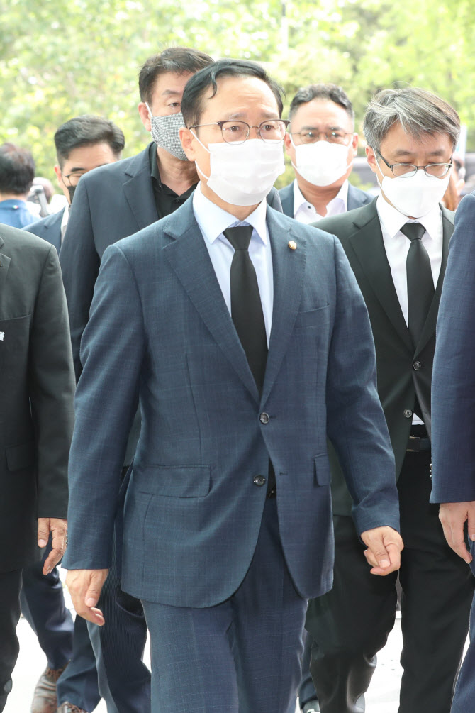 고 박원순 빈소 찾은 홍영표 의원                                                                                                                                                                   