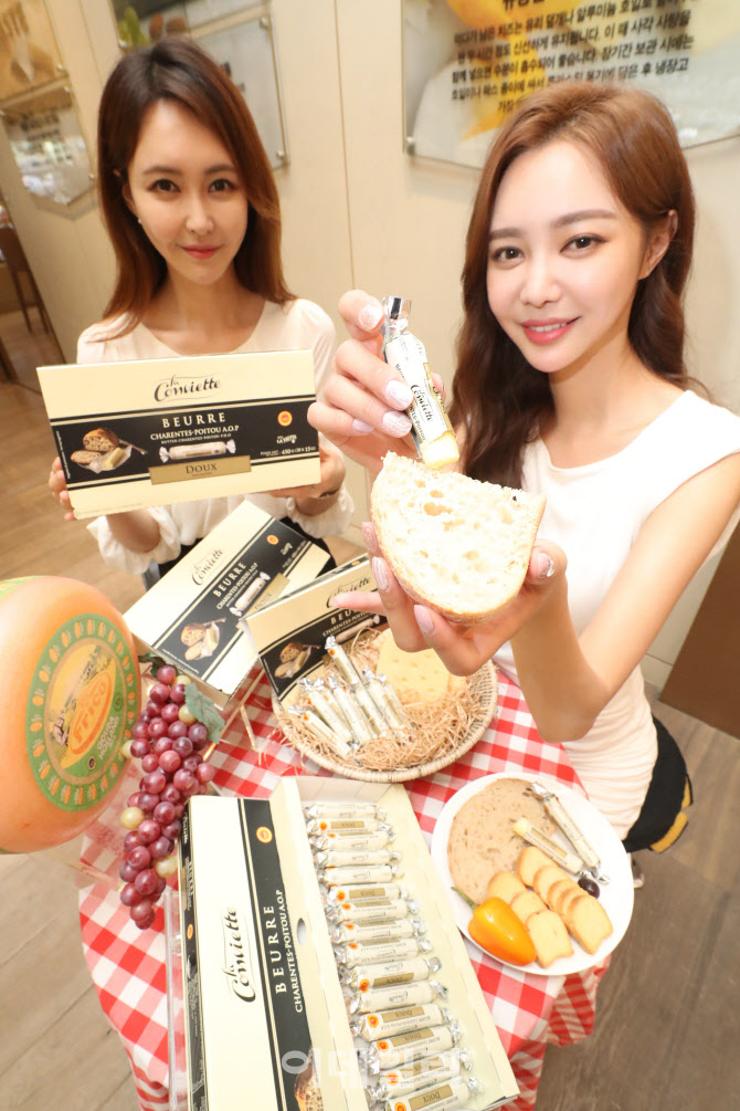 18시간 숙성 그림을 프랑스 전통방식으로 만든 라 꽁비에뜨 버터                                                                                                                                      