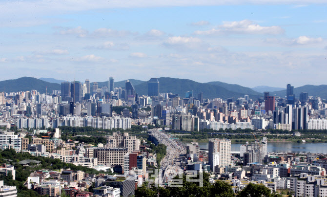 그림같은 서울 도심                                                                                                                                                                                