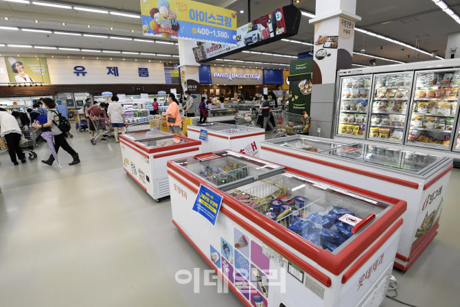 연이은 장마에 빙과업계 울상                                                                                                                                                                       