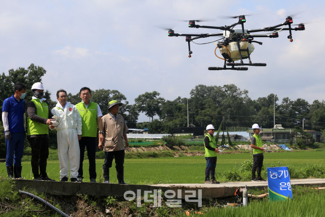  병충해 방제 시연                                                                                                                                                                                 