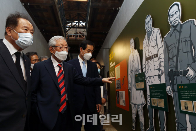  독립영웅들의 모습 전시                                                                                                                                                                           