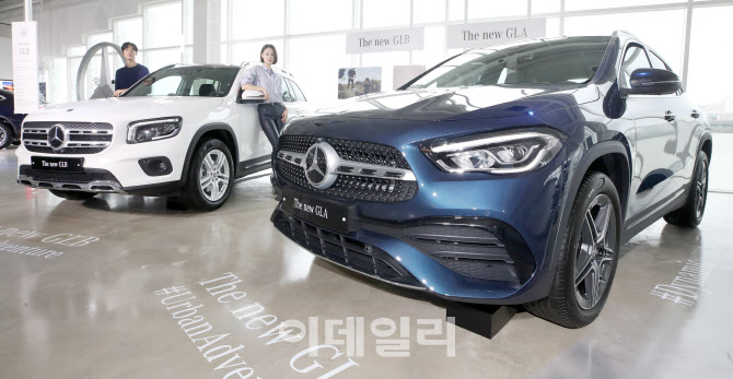 메르세데스-벤츠 GLB-GLA, 국내 상륙                                                                                                                                                                