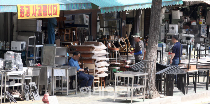 코로나19 여파, 재고 늘어가는 중고 주방용품                                                                                                                                                        