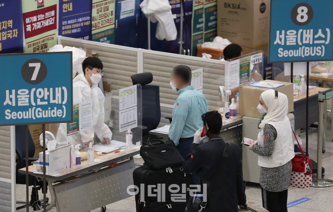 코로나19 해외유입 꾸준히 발생                                                                                                                                                                     