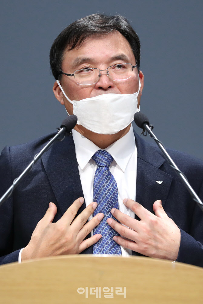 해임에 대해 입장 밝히는 구본환 사장                                                                                                                                                               