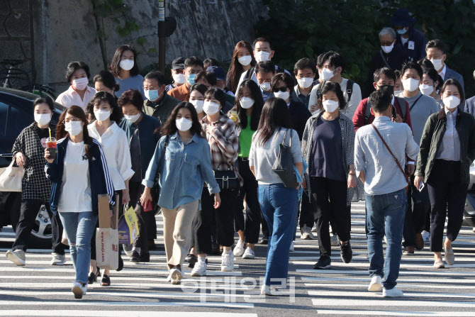 큰 일교차에 두꺼운 옷을 입고…                                                                                                                                                                    