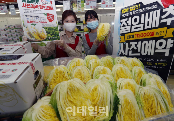  농협유통, 절임배추 사전예약 할인판매                                                                                                                                                             