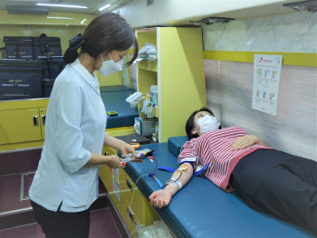 한국타이어 임직원 '사랑나눔 헌혈 캠페인' 동참