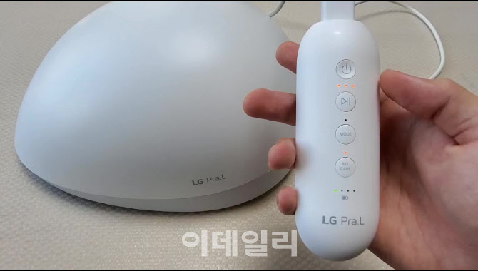 말랑리뷰]1000만 탈모인의 희망?..'Lg 프라엘 메디헤어' 써보니(영상)