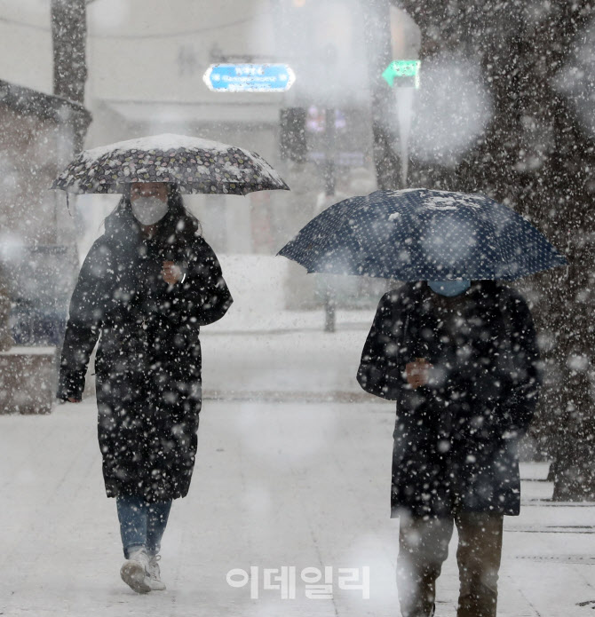 함박눈 내리는 서울                                                                                                                                                                                