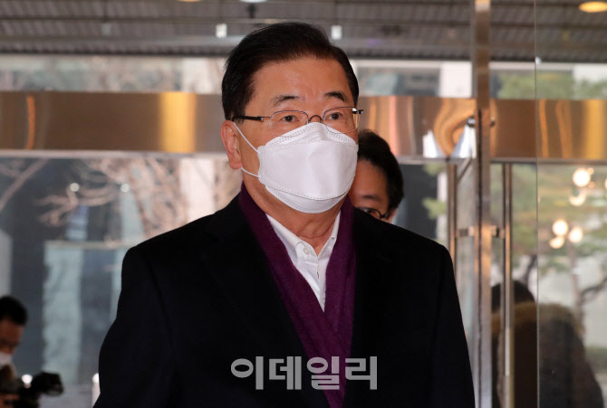 정의용 외교부 장관 후보자 출근길                                                                                                                                                                  