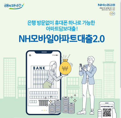 NH Nonghyup Bank launches mobile loan products up to KRW 500 million as collateral for apartments