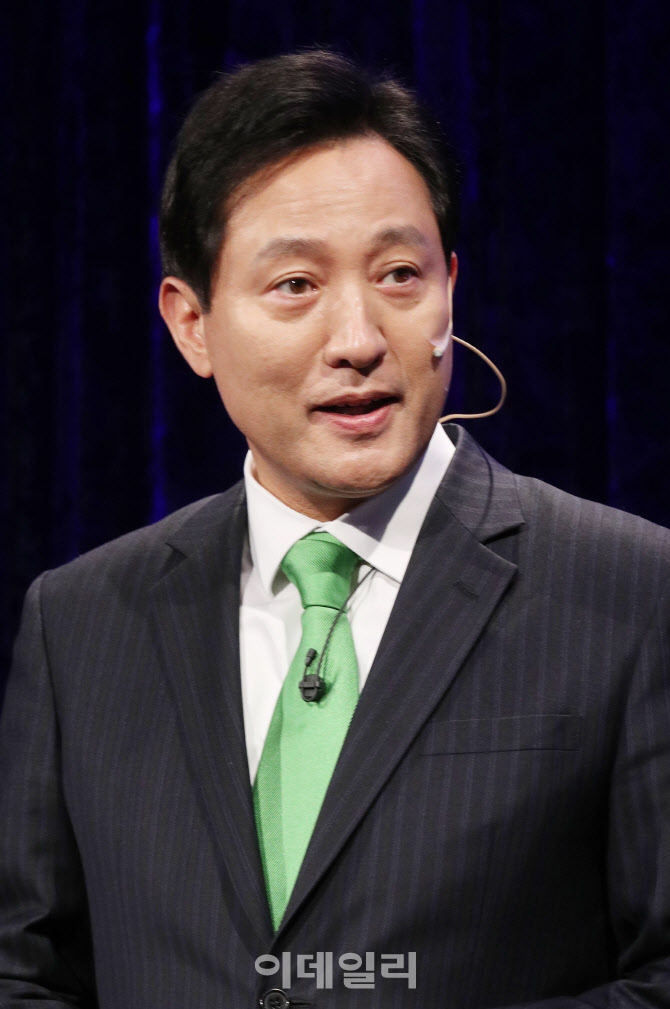 국민의힘 3차 맞수토론, '발언하는 오세훈'                                                                                                                                                