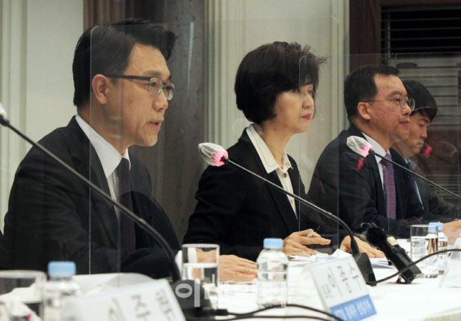  기조연설하는 김진욱 초대 공수처장                                                                                                                                                                