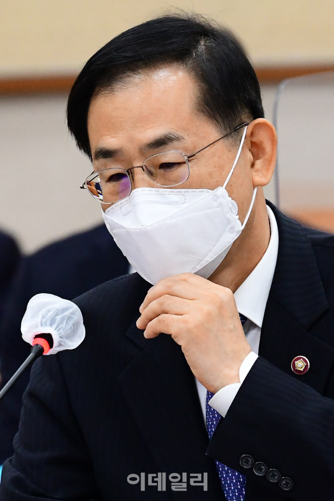 법사위, '답변하는 조재연 법원행정처장'                                                                                                                                                  